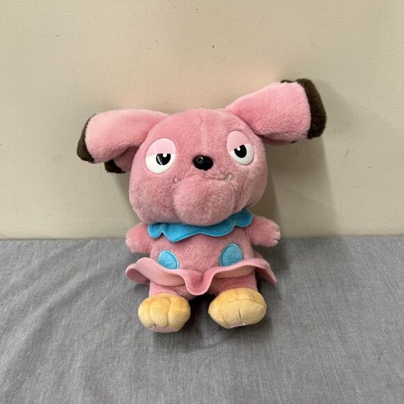 Pokemon Detective Pikachu Snubbull Deluxe Plush Toy With Sound FS Bnfts Chrty - Picture 1 of 11